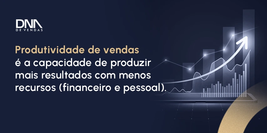 Significado de produtividade de vendas