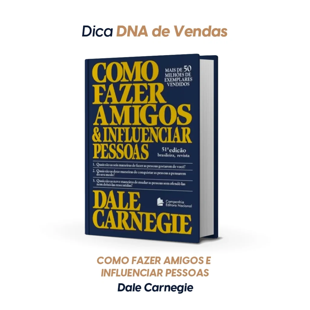Capa do livro Como Fazer Amigos e Influenciar Pessoas — Dale Carnegie