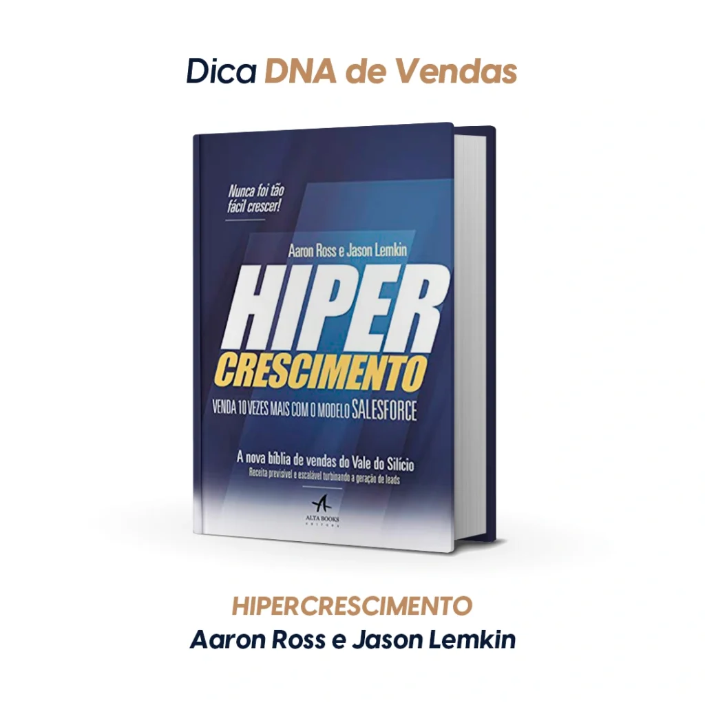 Capa do livro Hipercrescimentoo, de Aaron Ross & Jason Lemkin