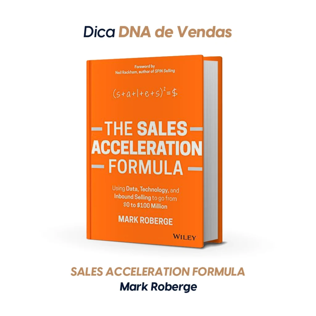 Capa do livro THE SALES ACCELERATION FORMULA, de Mark Roberge