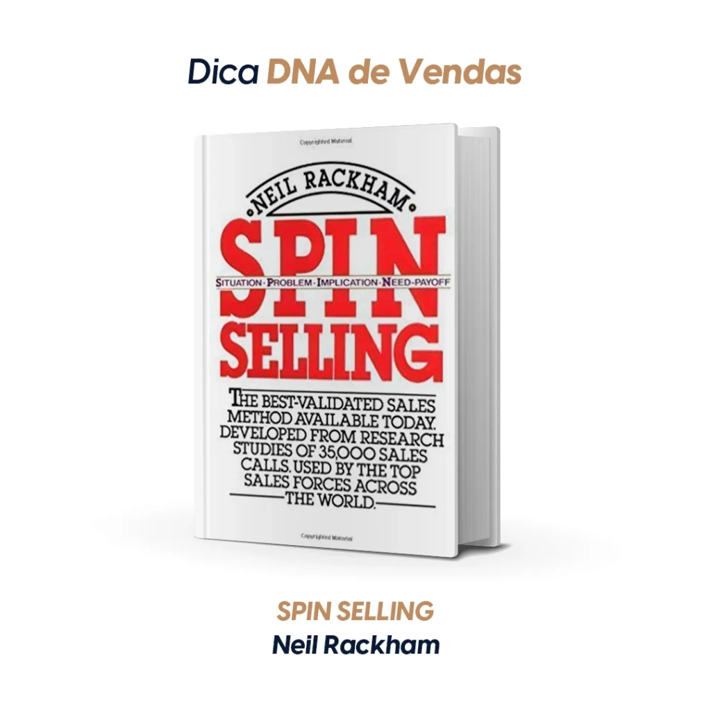 Capa do livro SPIN Selling, de Neil Rackham