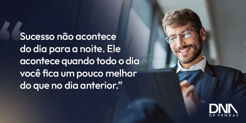 Frase motivacional para inspirar equipes de vendas