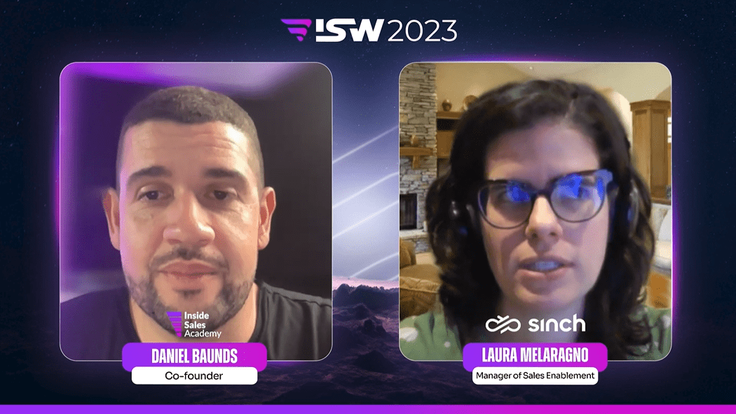 inside sales week dia 3 sales enablement laura melaragno